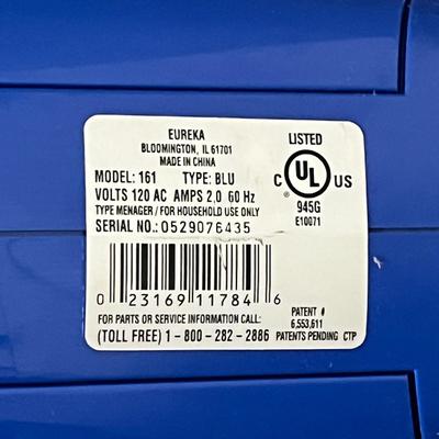Sale Photo Thumbnail #1001: Blue body, 2.0 amp, 120V, household use, model 161.