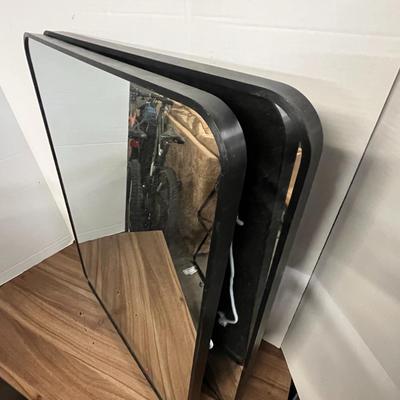Sale Photo Thumbnail #66: Includes 2 mirrors, each 24×32.5 inches, rounded corners.