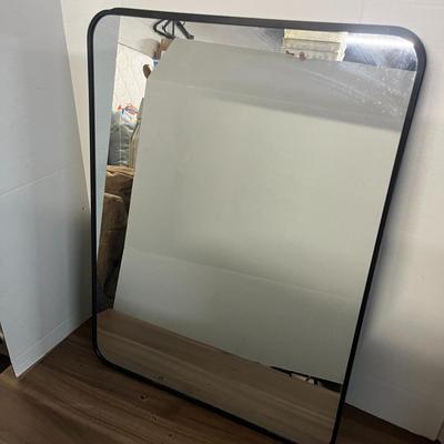 Sale Photo Thumbnail #64: Includes 2 mirrors, each 24×32.5 inches, rounded corners.