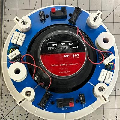 Sale Photo Thumbnail #1077: Includes 3 boxed, 3 loose speakers; round white grille design.