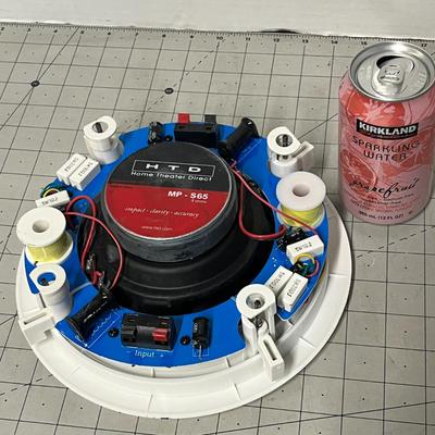 Sale Photo Thumbnail #1076: Includes 3 boxed, 3 loose speakers; round white grille design.