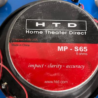 Sale Photo Thumbnail #1073: Includes 3 boxed, 3 loose speakers; round white grille design.