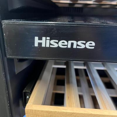 Sale Photo Thumbnail #3: Holds bottles, glass door, wood shelves