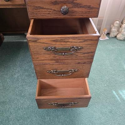 Beautiful vintage Oak Roll top desk