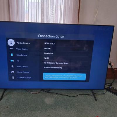 Samsung 70" Class TU700D 4K Crystal UHD HDR Smart TV with remote