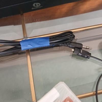 Boston Acustics TVee 26 soundbar with remote and an LG 3D Blueray disc DVD Player with remote and three DVD movies