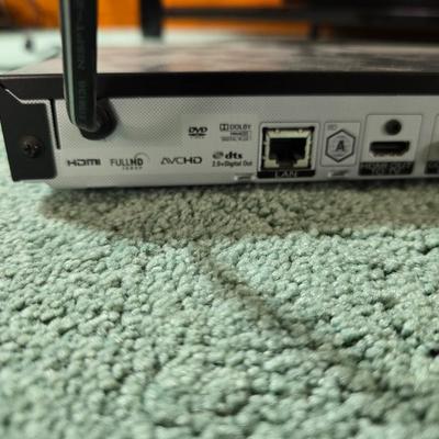 Boston Acustics TVee 26 soundbar with remote and an LG 3D Blueray disc DVD Player with remote and three DVD movies