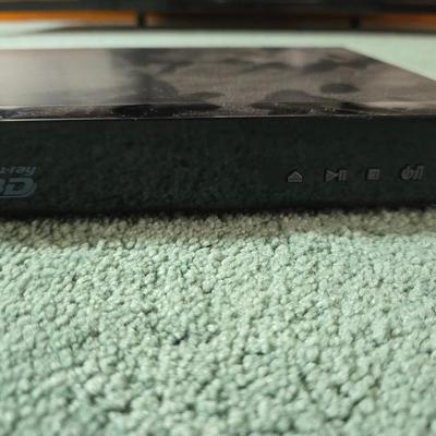 Boston Acustics TVee 26 soundbar with remote and an LG 3D Blueray disc DVD Player with remote and three DVD movies