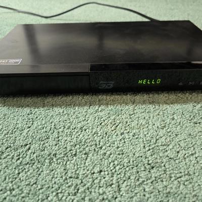 Boston Acustics TVee 26 soundbar with remote and an LG 3D Blueray disc DVD Player with remote and three DVD movies