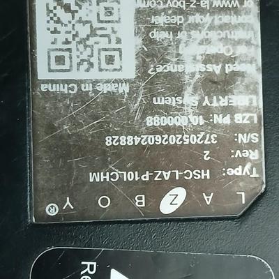 La-Z-Boy Lazyboy recliner with remote controlled recline, heat & massage