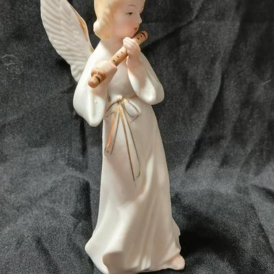Vintage Lefton 1083 Angels Musical Instruments 5" Lefton's 1083