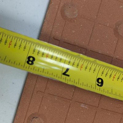 13 Pieces Of 8 x 8 Terra Cotta Tiles