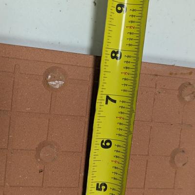 13 Pieces Of 8 x 8 Terra Cotta Tiles