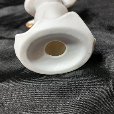 Vintage Valentine's Day angel figurines