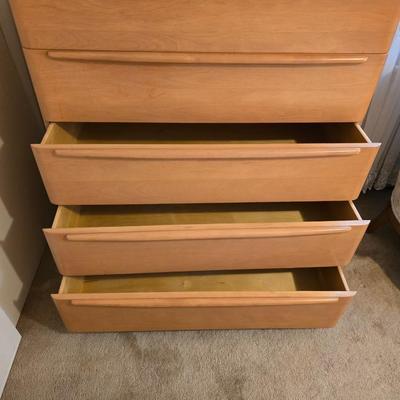 Heywood-Wakefield Mid-Century Modern tall chest of drawers