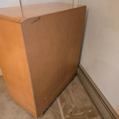 Heywood-Wakefield Mid-Century Modern tall chest of drawers