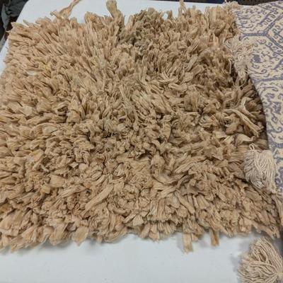 Pair Of Rugs Hand Printed Scatter Rug