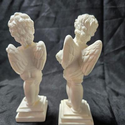 Vintage alabaster Angels