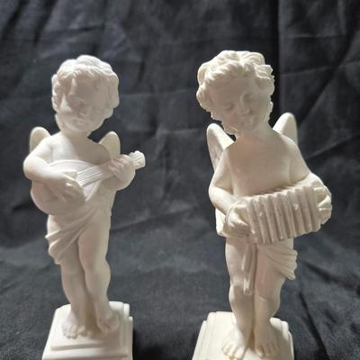 Vintage alabaster Angels