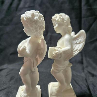 Vintage alabaster Angels