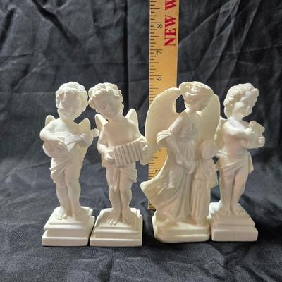 Vintage alabaster Angels
