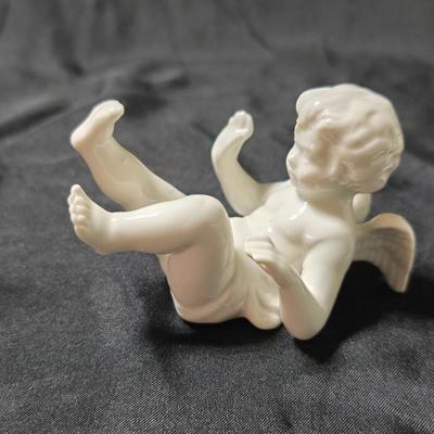 Vintage Fitz & Floyd (FF) tumbling cherubs