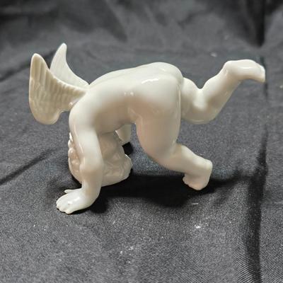 Vintage Fitz & Floyd (FF) tumbling cherubs