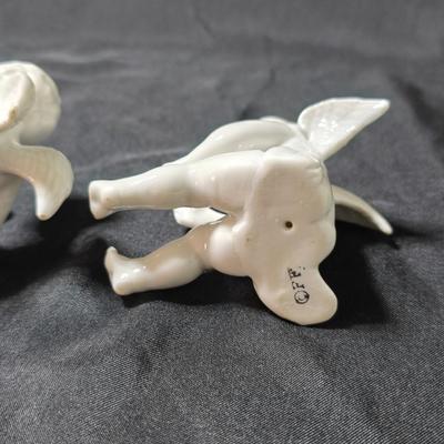 Vintage Fitz & Floyd (FF) tumbling cherubs