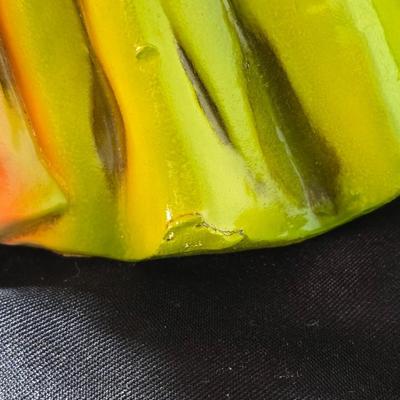 Hand Painted angel with child figurine - Ceramic Angel