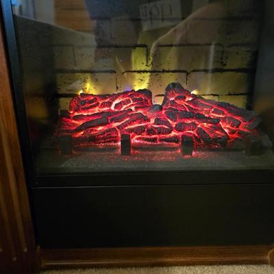 Heat-Surge movable heater electric fireplace with remote control