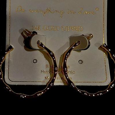 14kt Gold Dipped Earrings