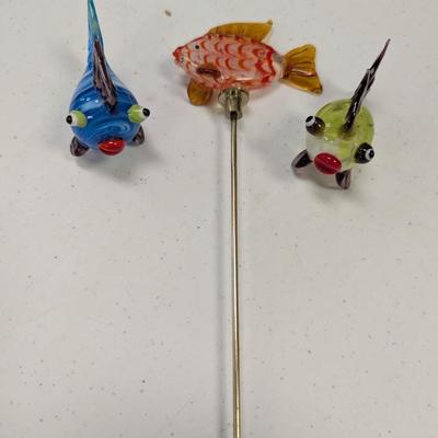 Multi-Colored Glass Fish