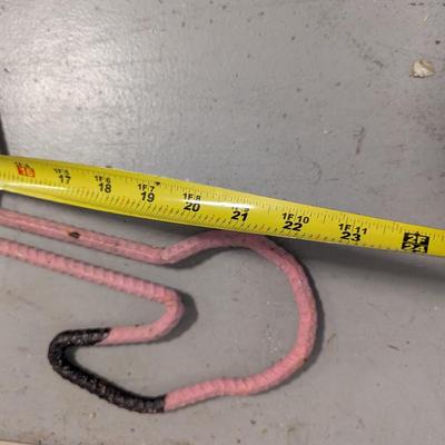 Wrought Iron Flamingo Yard Art