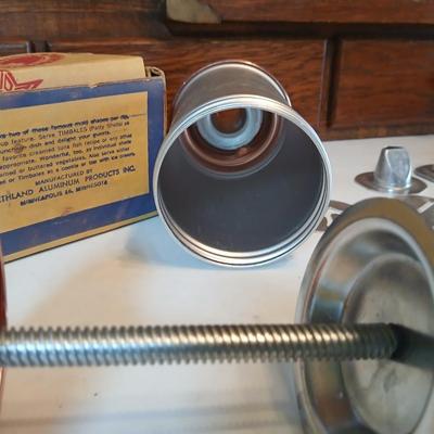 Vintage Nordic Ware Double Rosette and Timbale Iron set and a Vintage Mirro cookie press and decorator set