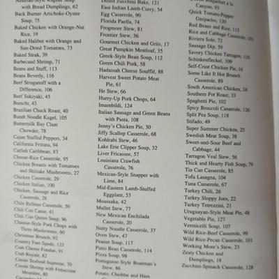 Vintage FEY Studio Art Pottery lidded casserole dish - Out of Platteville, Colorado comes with a Soups, stews, and casseroles book