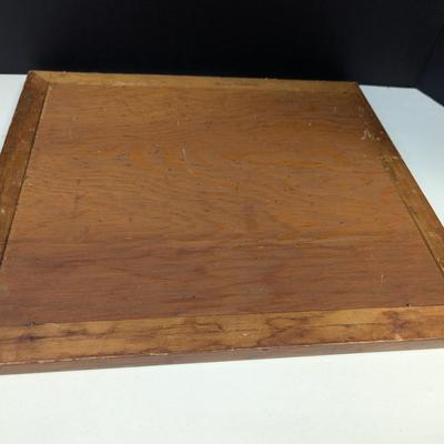 Vintage Framed Stamped Copper Paintings Panther Jaguar