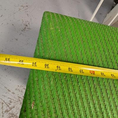 Vintage Hamper & Serving Tray With Stand