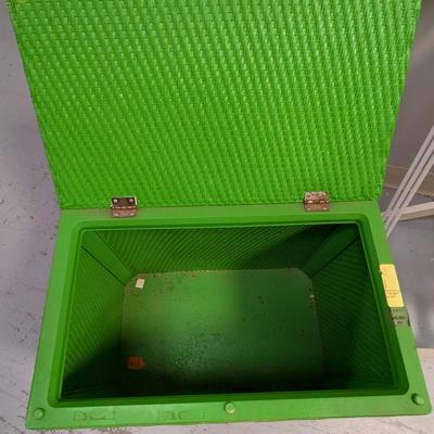 Vintage Hamper & Serving Tray With Stand