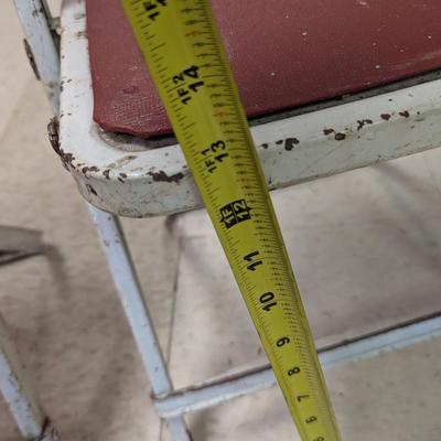 Pair Of Metal Children's Chairs