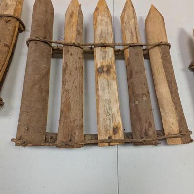15" x 15" Handmade Fence Sections