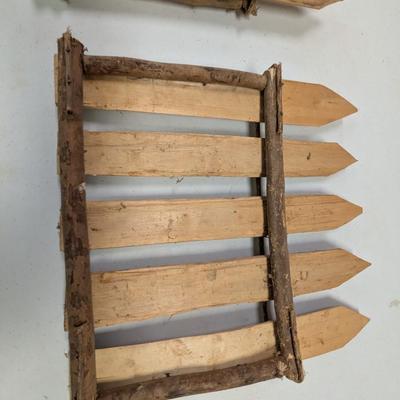 15" x 15" Handmade Fence Sections