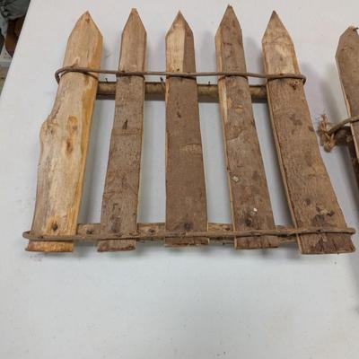 15" x 15" Handmade Fence Sections