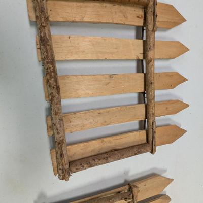 15" x 15" Handmade Fence Sections