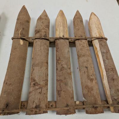 15" x 15" Handmade Fence Sections