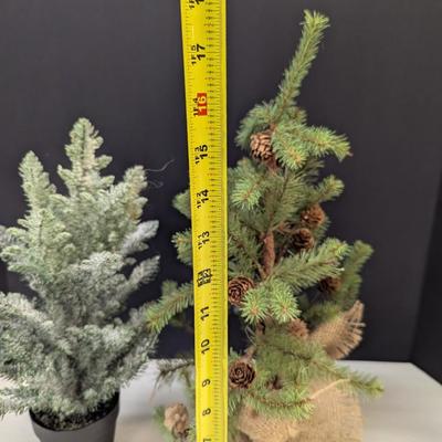 Table Top Pine Trees Approx 17" Tall
