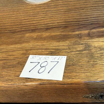 Vintage Roll-top Secretary Desk