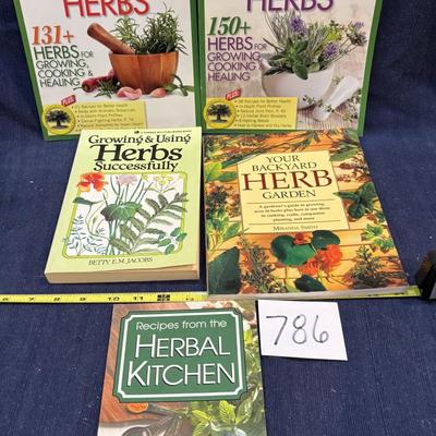 Herb Book Lot