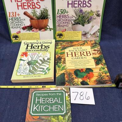 Herb Book Lot
