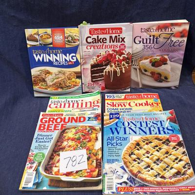 Taste of Home Cookbook Lot