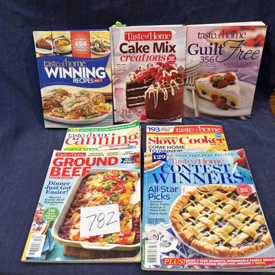 Taste of Home Cookbook Lot